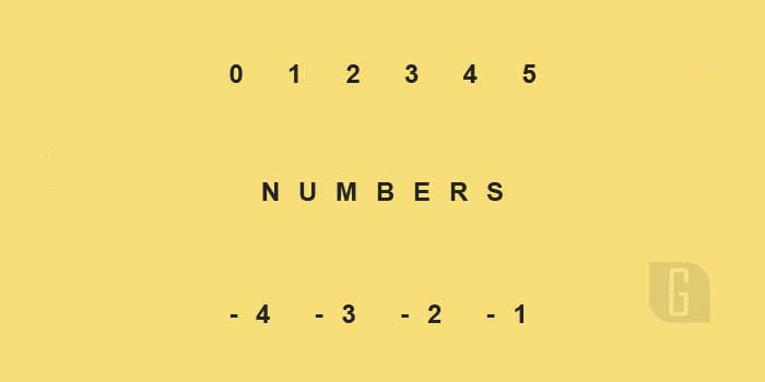 Numbers